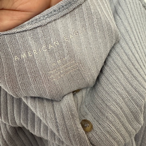 American Eagle Tank with Button Detail - Picture 3 of 4